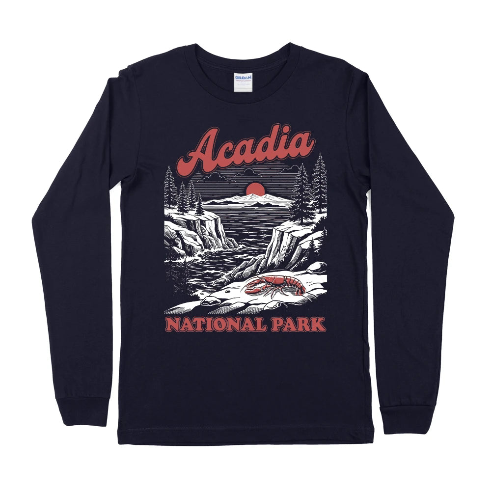 Vintage Acadia National Park Long Sleeve